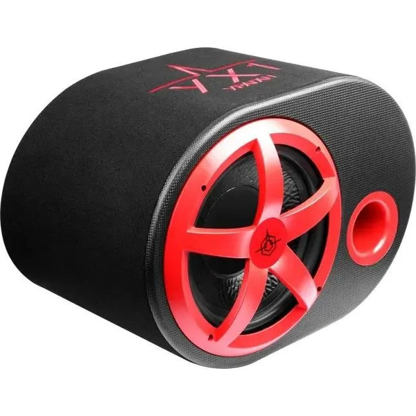 Сабвуфер Урал АС-У12А (черно-красный)