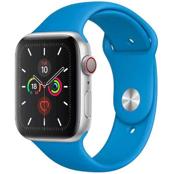 Ремешок Bingo Silicone для APPLE Watch 42/44/45mm (S) Синий