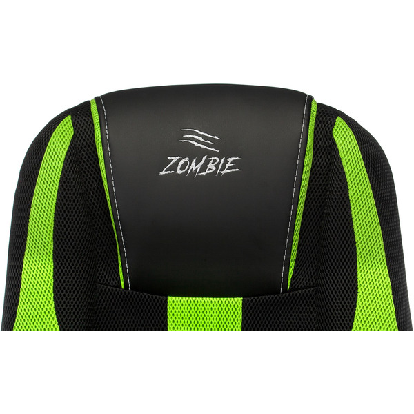 Кресло игровое Zombie 9 (1583709) черный/салатовый