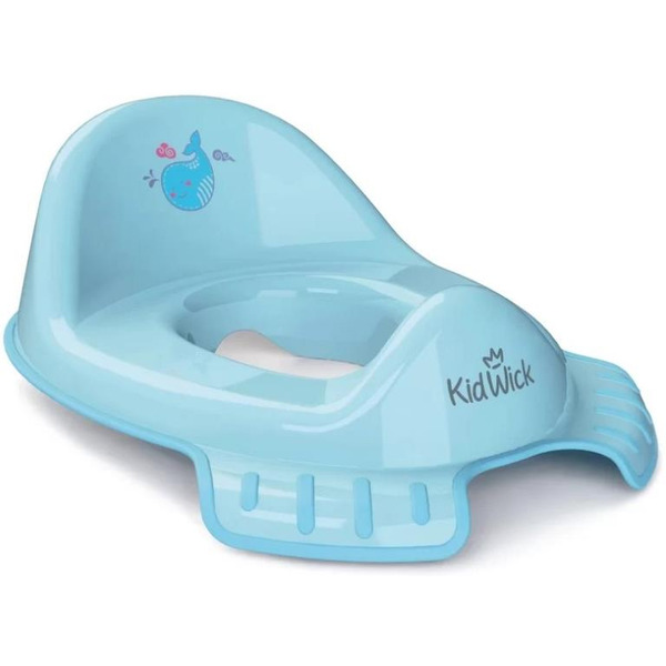 Детская накладка на унитаз Kidwick Флиппер KW120200 (голубой/темно-голубой)