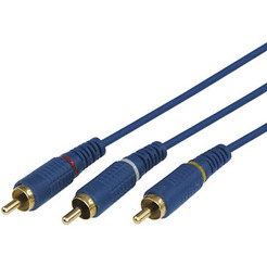 Кабель REXANT 17-0202-1 (3 RCA - 3 RCA)