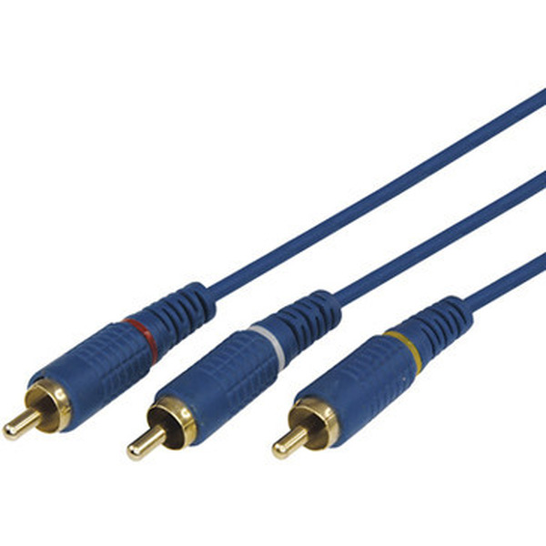 Кабель REXANT 17-0202-1 (3 RCA - 3 RCA)