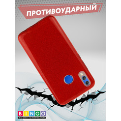 Чехол-накладка Bingo Shine для P Smart 2019 (красный)
