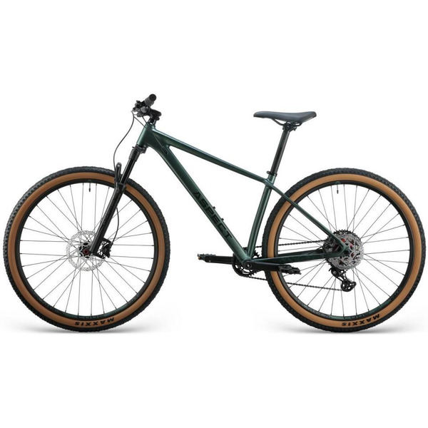 Велосипед Aspect AMP Pro 29 (2025) (L (20"), Зеленый)