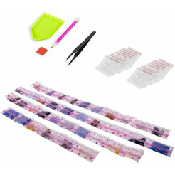 Картина стразами (алмазная мозаика) ОСТРОВ СОКРОВИЩ «Зимний пейзаж» 662408