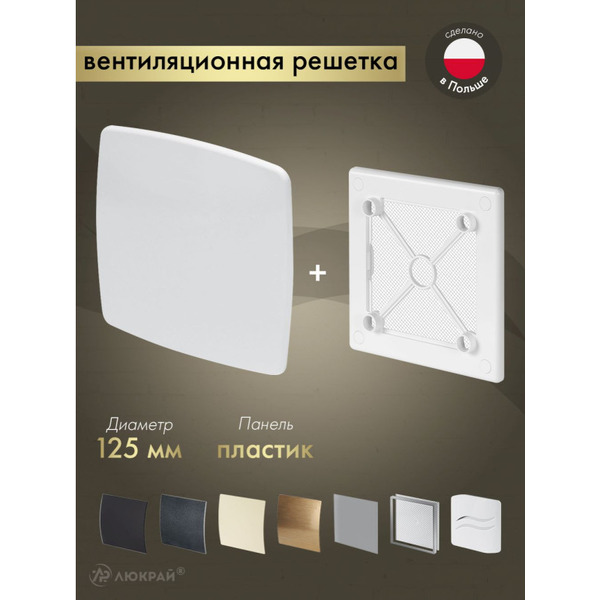 Решетка с панелью Awenta RW125-PNB125