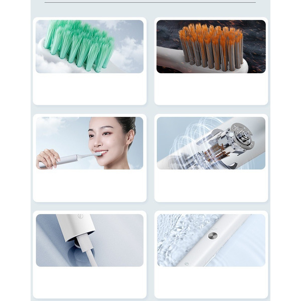 Электрическая зубная щетка Enchen Aurora T2 (белый)