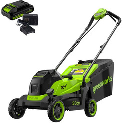 Газонокосилка Greenworks GD24LM331K2 2520607UA