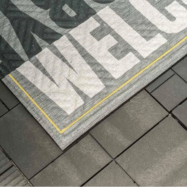 Коврик грязезащитный Multy Home Rambo-Lima 43x63 EU5000255 (принт Welcome Textile)
