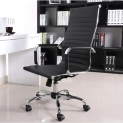 Кресло офисное SITUP MIX 36 (Newport) Chrome (экокожа Black)