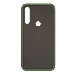 Накладка CASE Acrylic для Huawei P40 lite E / Y7P / Honor 9C (салатовый)