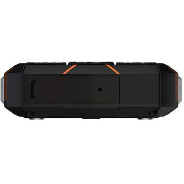 Мобильный телефон Maxvi R10 + ЗУ WC-112 (черный/оранжевый)
