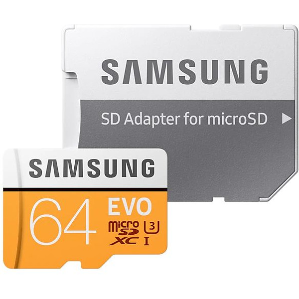 Карта памяти microSD SAMSUNG EVO 64GB (MB-MP64GA/RU)