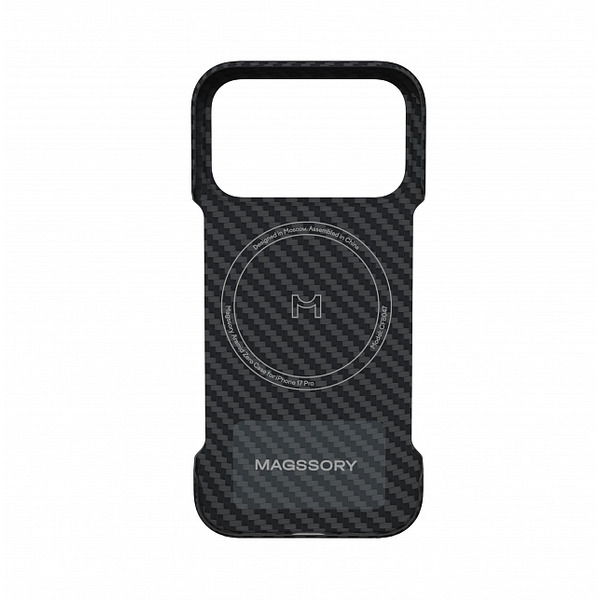 Чехол для смартфона Magssory Aramid Zero Case для iPhone 17 Pro Черный (CFB047)