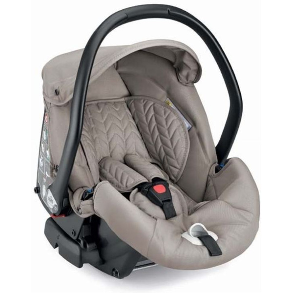 Универсальная коляска CAM Next Evo (3 в 1, бежевый-черный/черная рама)