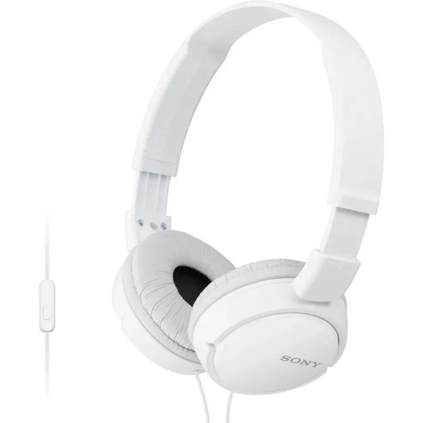 Наушники SONY MDR-ZX110AP (белый)