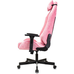 Кресло игровое Knight N1 Fabric Velvet 36 (1626365) розовый