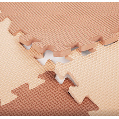 Игровой/развивающий коврик Юнландия 664661 (бежевый)