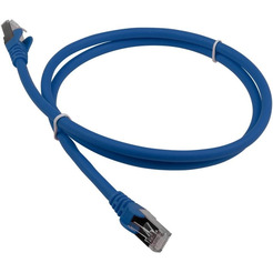 Кабель Lanmaster LAN-PC45/S6-0.5-BL
