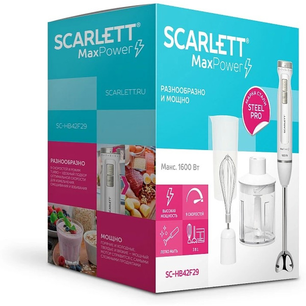 Блендер SCARLETT SC-HB42F29