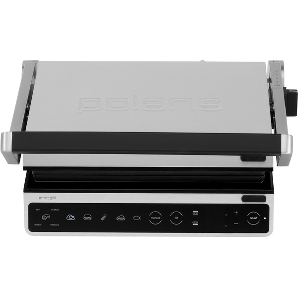 Электрогриль Polaris PGP 3003 (серебряный)