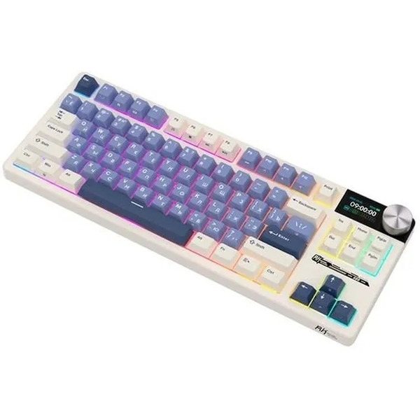 Клавиатура Royal Kludge RK S85 Horizon Blue (Beige switch)
