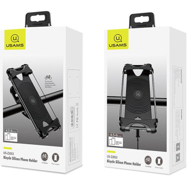 Велосипедный держатель USAMS US-ZJ053 черный (ZJ53ZJ01)