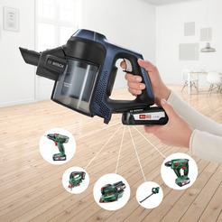 Аккумуляторный пылесос Bosch Unlimited 6 BCS611P4A
