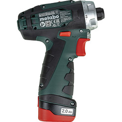 Дрель-шуруповерт Metabo PowerMaxx BS Basic (600984000) с 2-мя АКБ