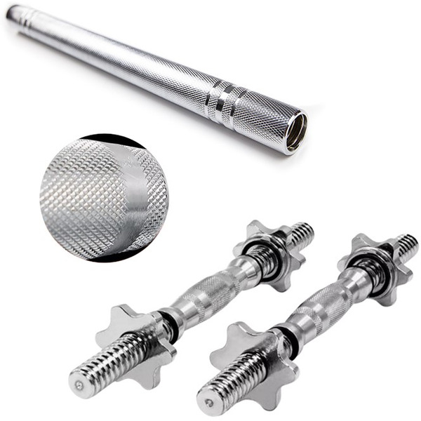 Набор гантельных грифов с соединительным коннектором AMETIST 40 см. (посад. диаметр 25 мм.)