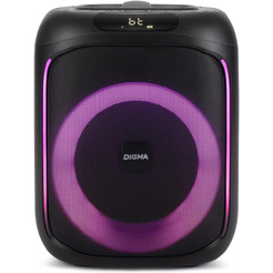 Минисистема Digma D-MC1700 (черный)