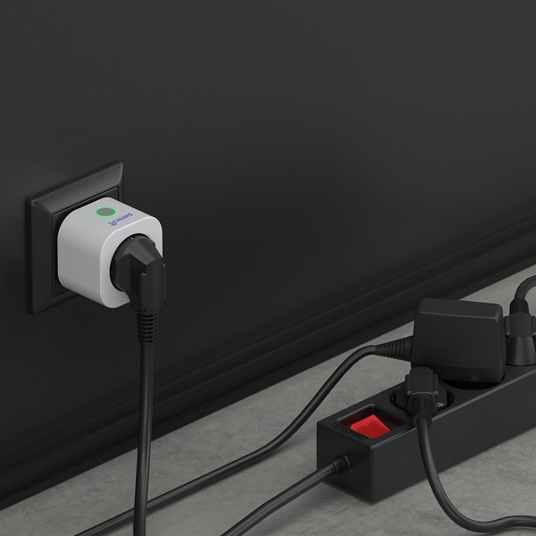 Умная розетка Perenio Power Link PEHPL02 (черный)