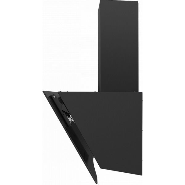 Наклонная кухонная вытяжка MAUNFELD TEFFI 60 черное стекло