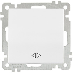 Выключатель промежуточный Mutlusan 2100-408-0101 белый (21 серия)