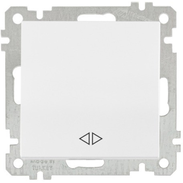 Выключатель промежуточный Mutlusan 2100-408-0101 белый (21 серия)