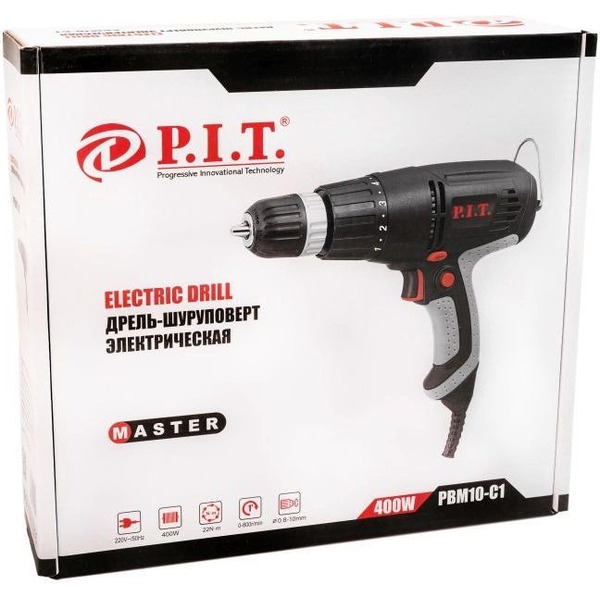 Безударная дрель P.I.T. PBM10-C