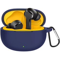 Чехол Bingo Silicone для Realme Buds T100 (темно-синий)