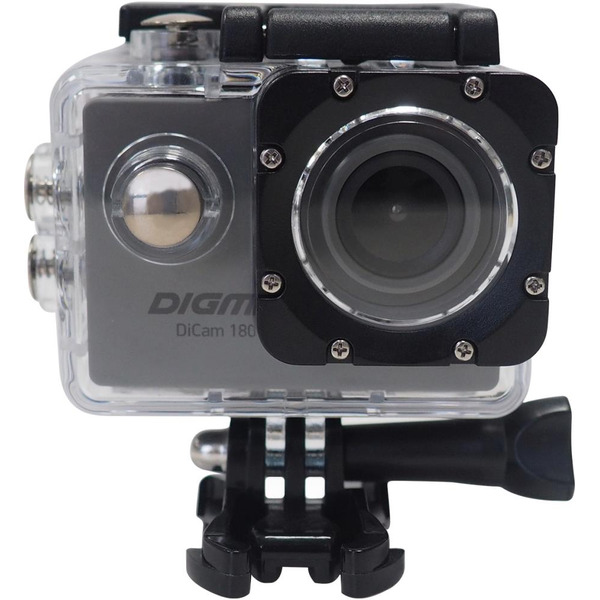 Экшн-камера Digma DiCam 180 (серый)