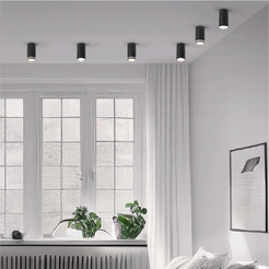 Накладной светильник WOLTA WSL-GU10/01BL