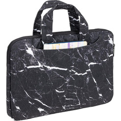Сумка для ноутбука BRAUBERG Marble 270835 (белый/черый)