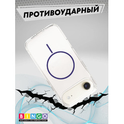 Чехол-накладка Bingo Thin Circle для Apple iPhone 17 Air (фиолетовый)