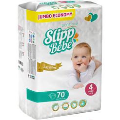 Подгузники Slipp Bebe Maxi J-304 (70 шт)