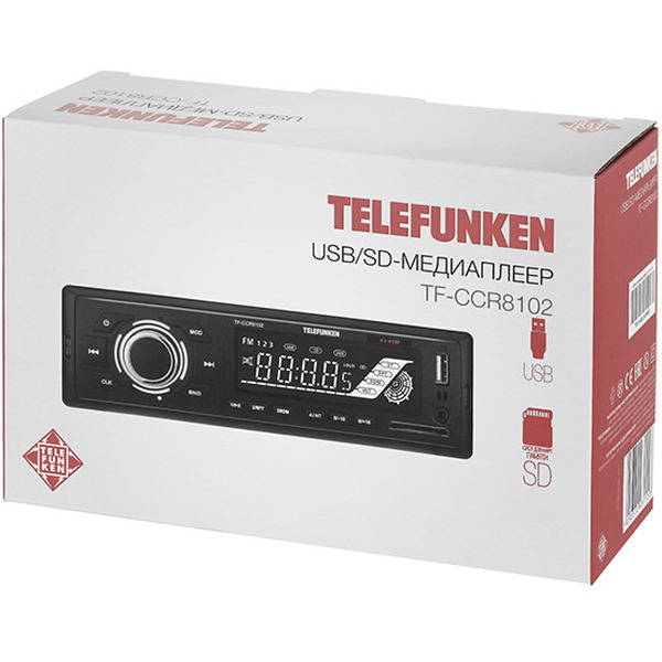 Автомагнитола TELEFUNKEN TF-CCR8102