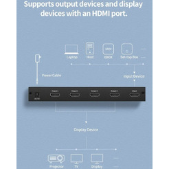 Разветвитель Ugreen CM620 (черный)