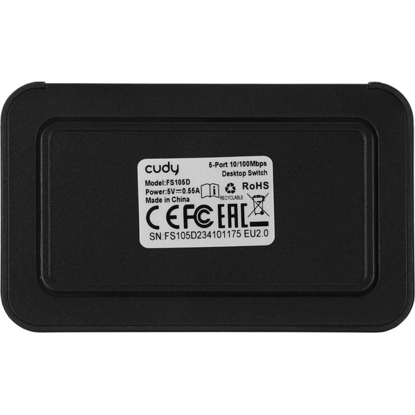 Коммутатор CUDY FS105D (5-Port 10/100 Mbps Desktop Switch)