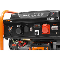 Генератор Daewoo Power GDA 7500DPE-3