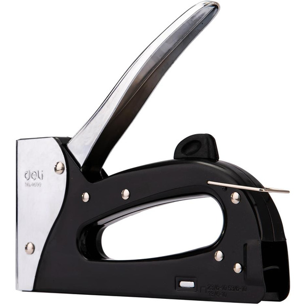 Степлер Deli 4600 (черный)