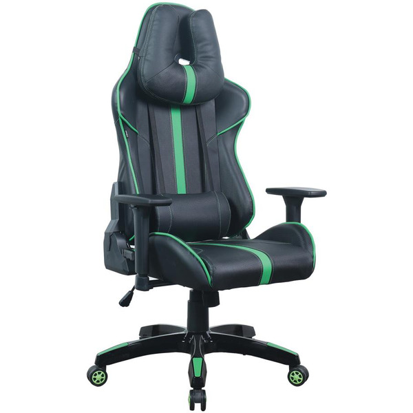 Кресло Brabix GT Carbon GM-120 (черный/зеленый)