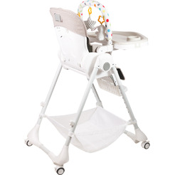 Стульчик для кормления MARTIN NOIR Nula Lux Rock Grey