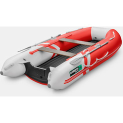 Лодка Gladiator E350S BSM4151 (красно-белый)